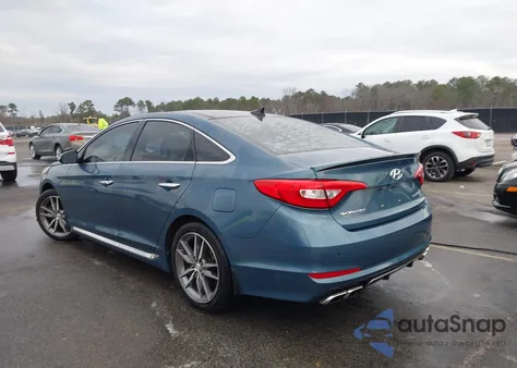 2015 Hyundai Sonata Sport 2.0T from USA, damaged, VIN 5NPE34AB8FH061273